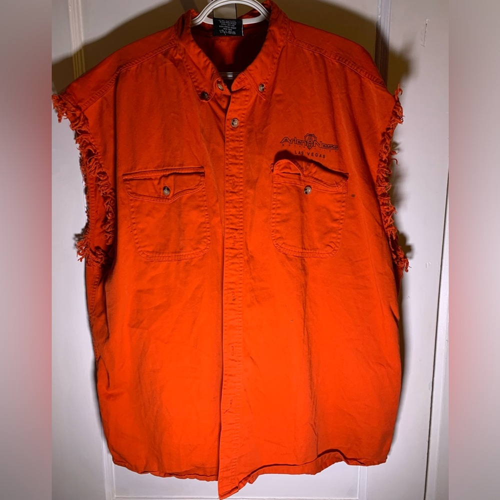 Arlen ness Las Vegas sleeveless biker shirt